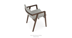 Nevada Wood Arm Chair - durable construction for long-lasting use | Image 25 | InSTYLE Home & Rugs
