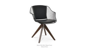 Zebra Pyramid Swivel Chair - variety of styles from classic to contemporary | Image 32 | InSTYLE Home & Rugs
