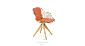 Zebra Pyramid Swivel Chair - variety of styles from classic to contemporary | Image 51 | InSTYLE Home & Rugs