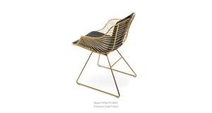 Zebra Wire Chair - comfortable seating for dining and office spaces | Image 2 | InSTYLE Home & Rugs