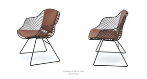 Zebra Wire Chair - comfortable seating for dining and office spaces | Image 5 | InSTYLE Home & Rugs