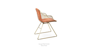 Zebra Wire Chair - comfortable seating for dining and office spaces | Image 18 | InSTYLE Home & Rugs