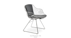 Zebra Wire Chair - comfortable seating for dining and office spaces | Image 25 | InSTYLE Home & Rugs