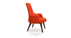 Dervish Wood Lounge High Back - perfect for casual unwinding | Image 6 | InSTYLE Home & Rugs