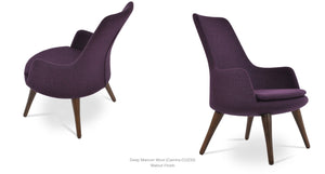 Dervish Wood Lounge High Back - perfect for casual unwinding | Image 9 | InSTYLE Home & Rugs