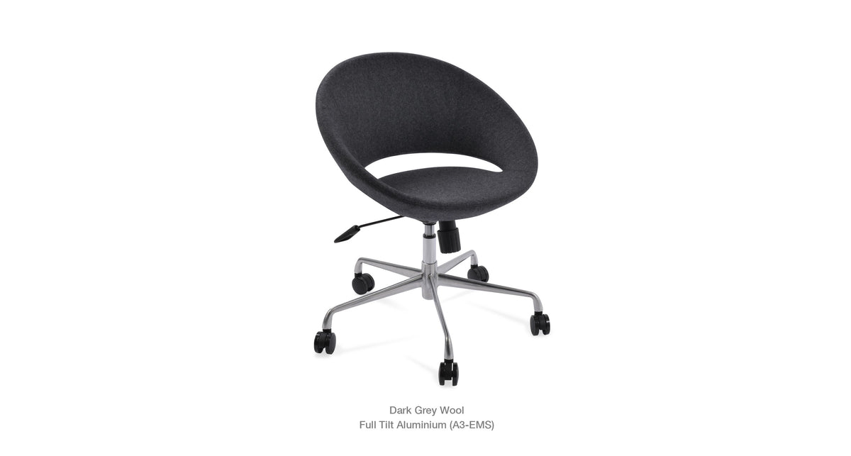 Crescent Office Chair - variety of styles from classic to contemporary | Image 2 | InSTYLE Home & Rugs