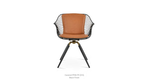 Zebra Carrot Swivel Chair - variety of styles from classic to contemporary | Image 49 | InSTYLE Home & Rugs