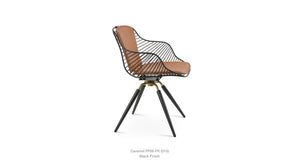Zebra Carrot Swivel Chair - variety of styles from classic to contemporary | Image 50 | InSTYLE Home & Rugs