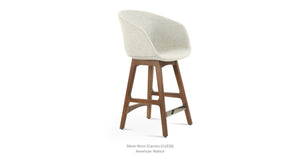 Tribeca PR Wood Stool - perfect for small spaces | Image 18 | InSTYLE Home & Rugs