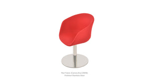 Tribeca Round Chair - comfortable seating for dining and office spaces | Image 6 | InSTYLE Home & Rugs