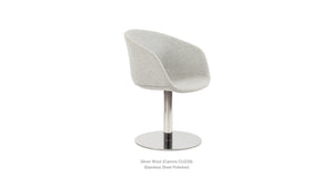 Tribeca Round Chair - comfortable seating for dining and office spaces | Image 7 | InSTYLE Home & Rugs