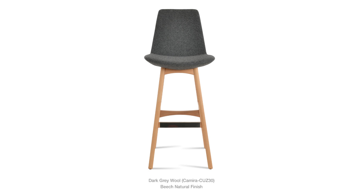 Eiffel PR Wood Stools - compact and stylish design | Image 1 | InSTYLE Home & Rugs