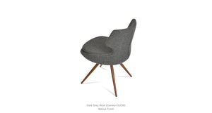 Patara Carrot Swivel Chair - durable construction for long-lasting use | Image 3 | InSTYLE Home & Rugs