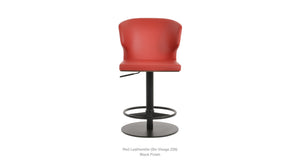 Amed Piston Stool - perfect for small spaces | Image 1 | InSTYLE Home & Rugs