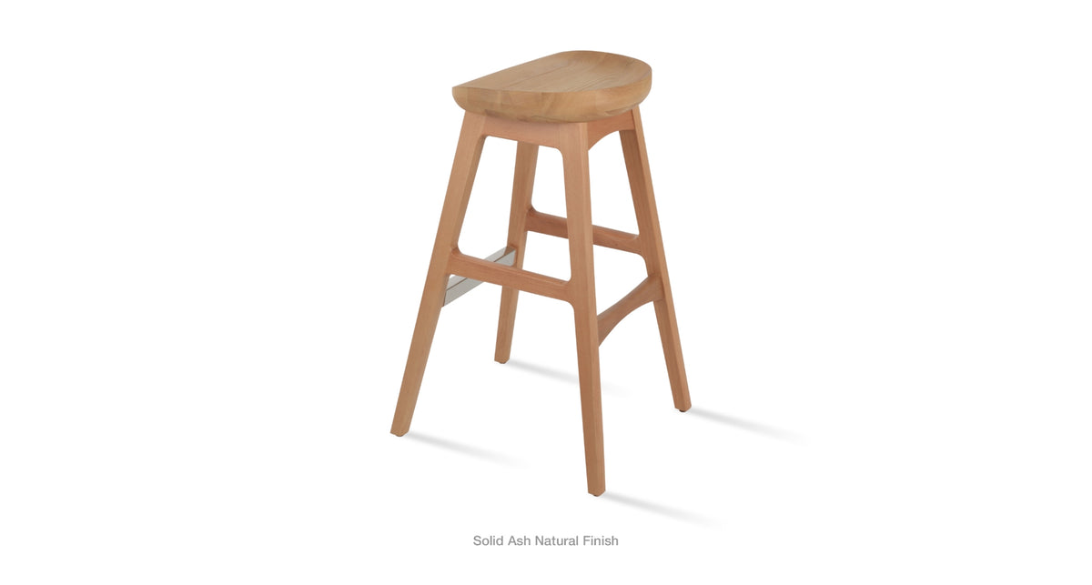 Cattelan PR Wood Stools - compact and stylish design | Image 1 | InSTYLE Home & Rugs