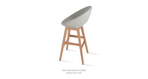Crescent PR Wood Stools - available in various heights | Image 3 | InSTYLE Home & Rugs