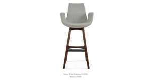 Eiffel Arm PR Wood Stools - available in various heights | Image 1 | InSTYLE Home & Rugs