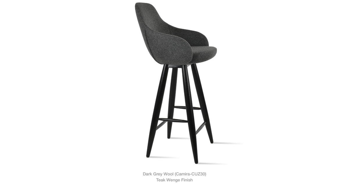 Gazel Arm Baba Stools - available in various heights | Image 4 | InSTYLE Home & Rugs