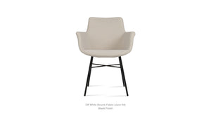Bottega Cross Chair - comfortable seating for dining and office spaces | Image 6 | InSTYLE Home & Rugs