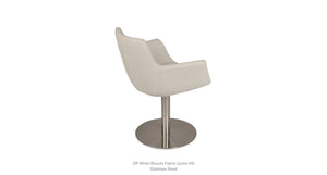 Bottega Round Swivel Chair - variety of styles from classic to contemporary | Image 5 | InSTYLE Home & Rugs