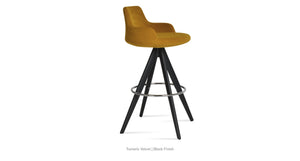 Dervish Pyramid MW Swivel Stools - available in various heights | Image 42 | InSTYLE Home & Rugs