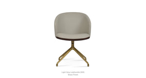 Athena Spider Swivel Chair - comfortable seating for dining and office spaces | Image 16 | InSTYLE Home & Rugs