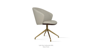 Athena Spider Swivel Chair - comfortable seating for dining and office spaces | Image 17 | InSTYLE Home & Rugs