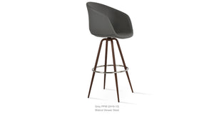 Tribeca Max Swivel Stool - compact and stylish design | Image 16 | InSTYLE Home & Rugs