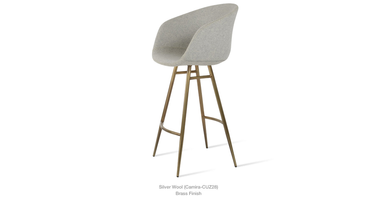Tribeca Galata Stools - available in various heights | Image 2 | InSTYLE Home & Rugs