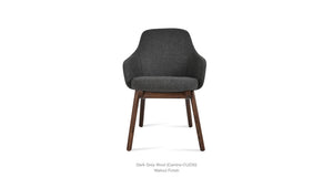 Gazel Arm X Wood Chair - comfortable seating for dining and office spaces | Image 1 | InSTYLE Home & Rugs