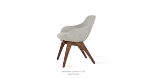 Gazel Arm X Wood Chair - comfortable seating for dining and office spaces | Image 3 | InSTYLE Home & Rugs