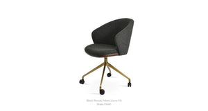 Athena Spider Swivel Chair - comfortable seating for dining and office spaces | Image 5 | InSTYLE Home & Rugs