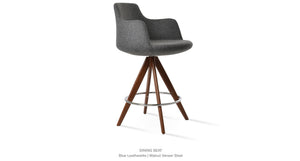 Dervish Pyramid MW Swivel Stools - available in various heights | Image 61 | InSTYLE Home & Rugs