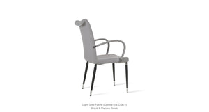 Tulip Arm Ana Chair - comfortable seating for dining and office spaces | Image 20 | InSTYLE Home & Rugs