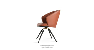 Athena Carrot Swivel Chair - variety of styles from classic to contemporary | Image 11 | InSTYLE Home & Rugs