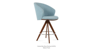Athena Pyramid MW Swivel Stools - available in various heights | Image 14 | InSTYLE Home & Rugs