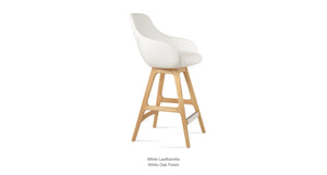 Gazel Arm PR Wood Stools - available in various heights | Image 13 | InSTYLE Home & Rugs