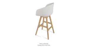 Tribeca PR Wood Stool - perfect for small spaces | Image 28 | InSTYLE Home & Rugs