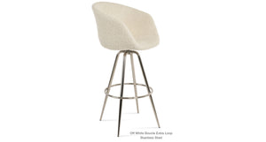 Tribeca Max Swivel Stool - compact and stylish design | Image 23 | InSTYLE Home & Rugs