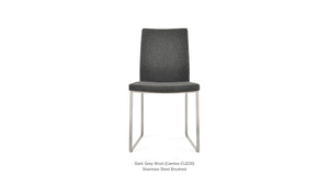 Pasha Sled Chair - elegant seating for dining areas | Image 84 | InSTYLE Home & Rugs