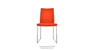 Pasha Sled Chair - elegant seating for dining areas | Image 85 | InSTYLE Home & Rugs