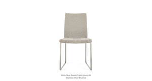 Pasha Sled Chair - elegant seating for dining areas | Image 80 | InSTYLE Home & Rugs