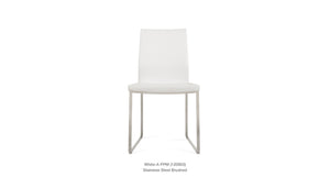Pasha Sled Chair - elegant seating for dining areas | Image 96 | InSTYLE Home & Rugs