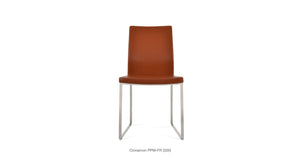 Pasha Sled Chair - elegant seating for dining areas | Image 128 | InSTYLE Home & Rugs