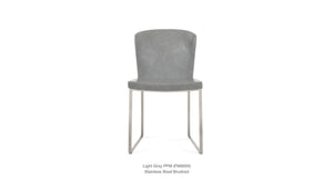Capri Sled Chair - elegant seating for dining areas | Image 12 | InSTYLE Home & Rugs