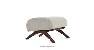 Barcelona X Wood Ottoman - comfortable ottoman for any room | Image 4 | InSTYLE Home & Rugs