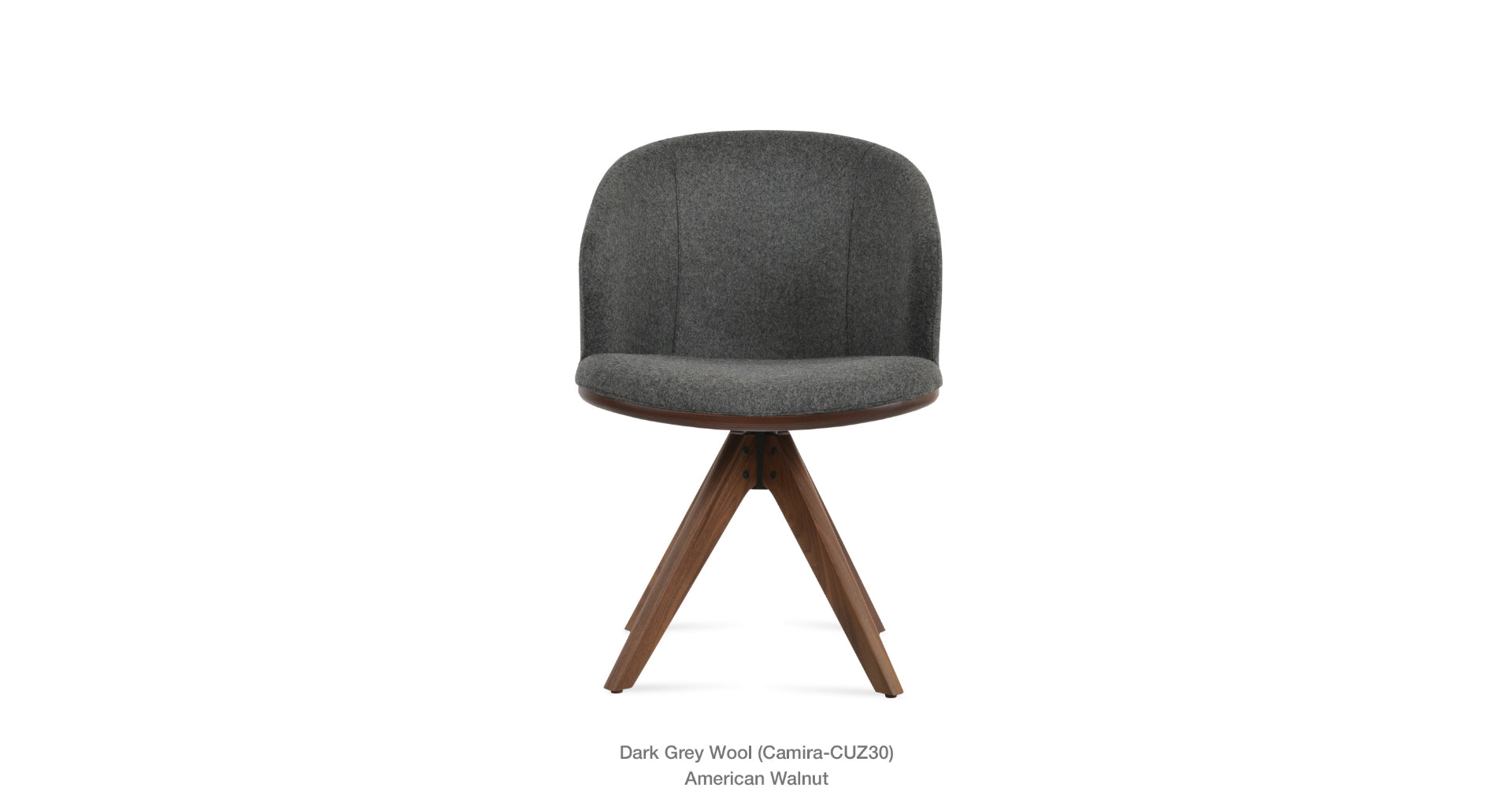 Athena Pyramid Swivel Chair - durable construction for long-lasting use | Image 17 | InSTYLE Home & Rugs