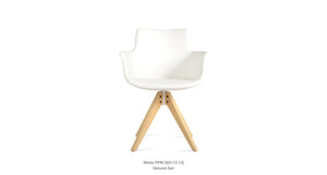 Bottega Pyramid Swivel Chair - durable construction for long-lasting use | Image 28 | InSTYLE Home & Rugs