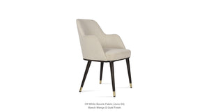 Marash Arm Wood Full Frame Chair - comfortable seating for dining and office spaces | Image 2 | InSTYLE Home & Rugs