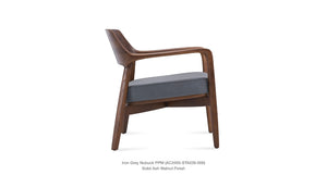 Torino Lounge Chair - comfortable chairs for relaxation | Image 12 | InSTYLE Home & Rugs
